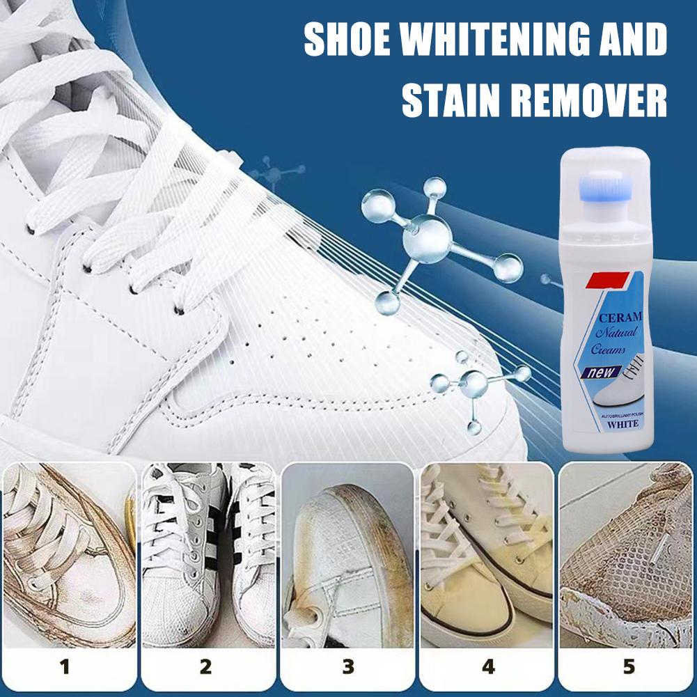 Sneaker Care Cleaner - 100ML White Shoe Cleaner Foam Suede