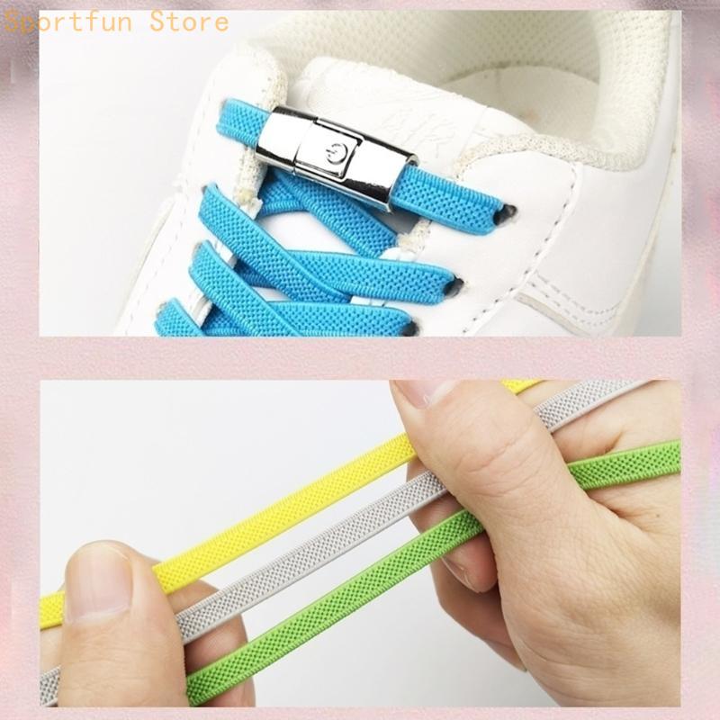 No Tie Elastic Shoelaces Flat  – обзор и цена Lace Replacement Flat