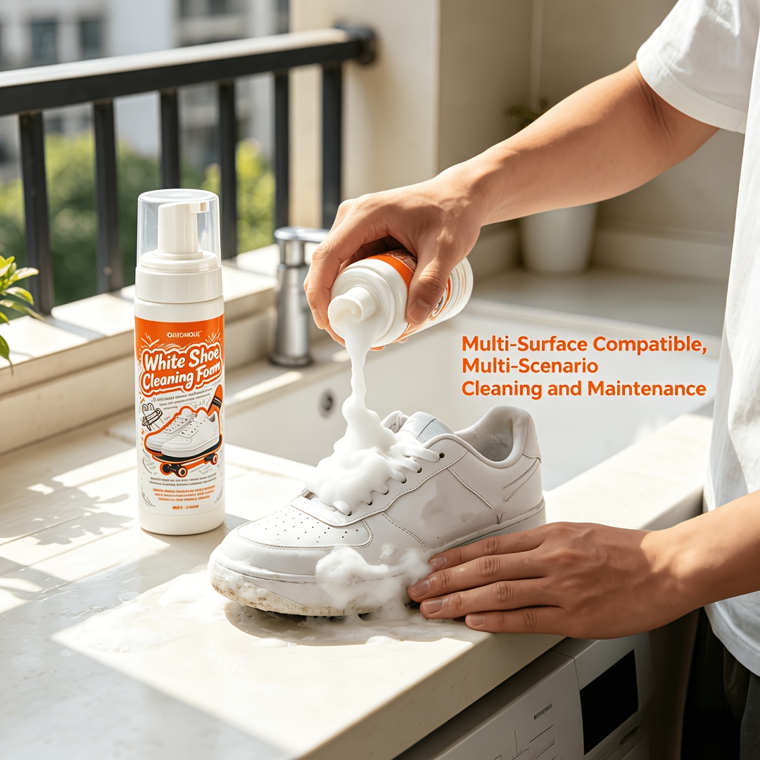 Portable No Rinse White Shoe C – обзор и цена Sneaker Care Cleaner