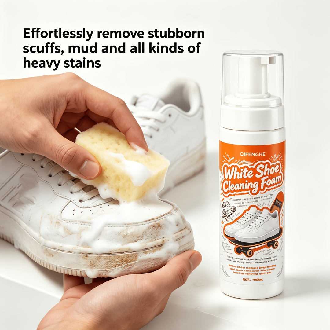 Portable No Rinse White Shoe C – обзор и цена Sneaker Care Cleaner