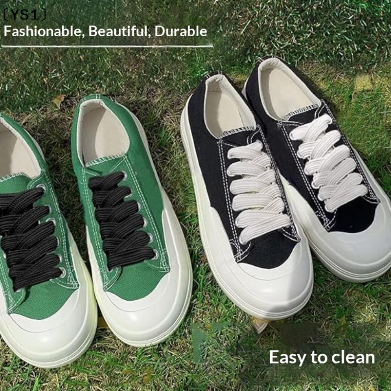 〔YS1〕2CM Wide Fat Shoe Laces F – обзор и цена Lace Replacement Flat