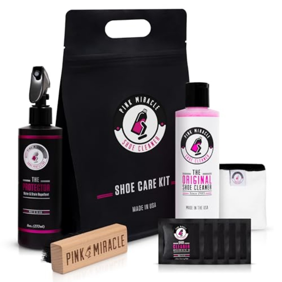 Pink Miracle Shoe Care Kit - I – обзор и цена Sneaker Care Cleaner
