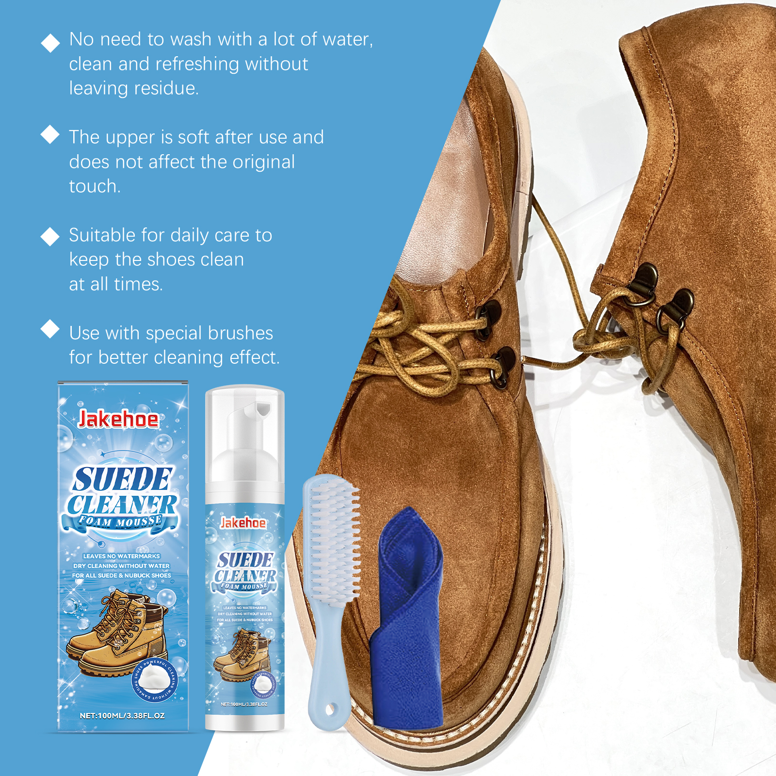 Suede Cleaner Kit Leather Velv – обзор и цена Sneaker Care Cleaner