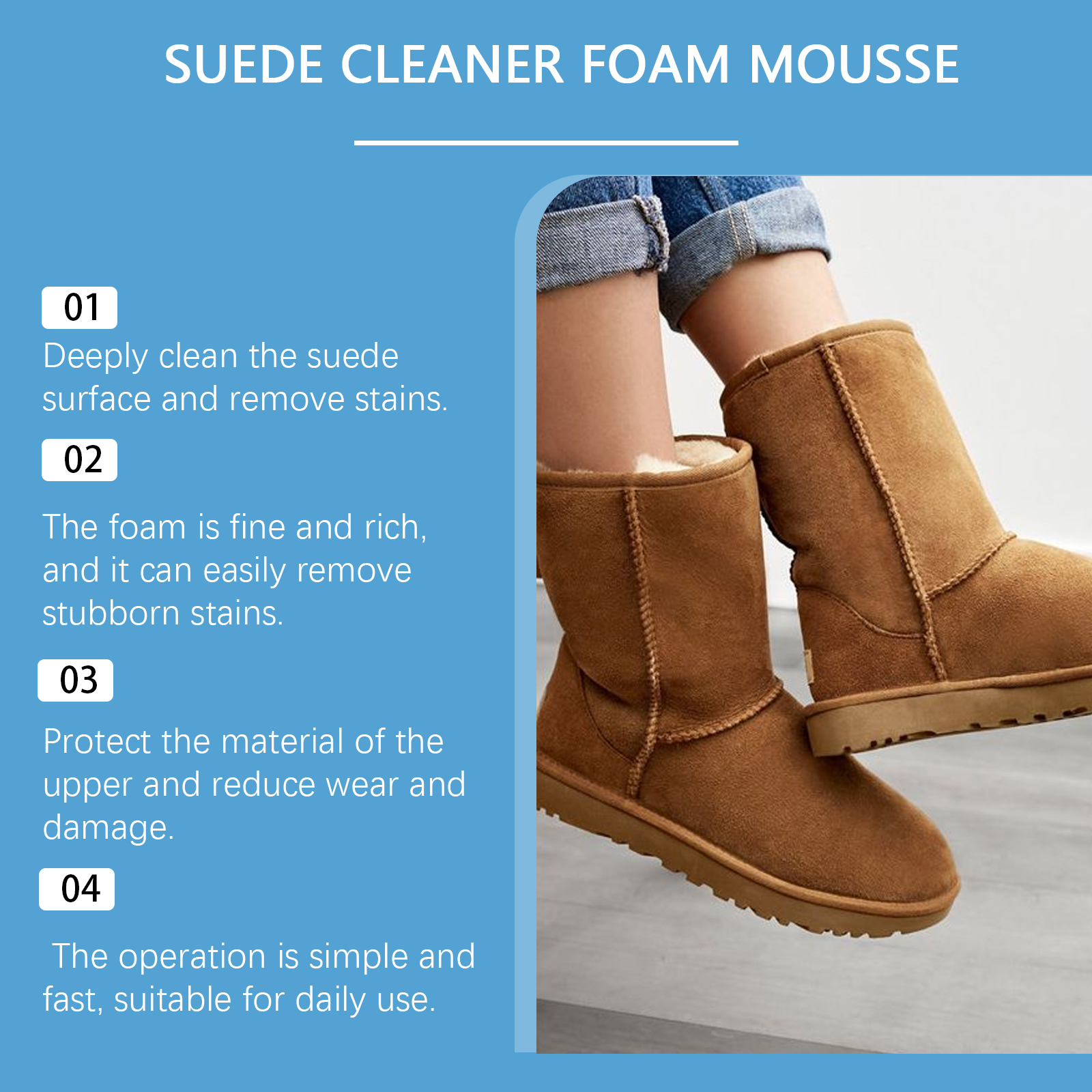 Suede Cleaner Kit Leather Velv – обзор и цена Sneaker Care Cleaner