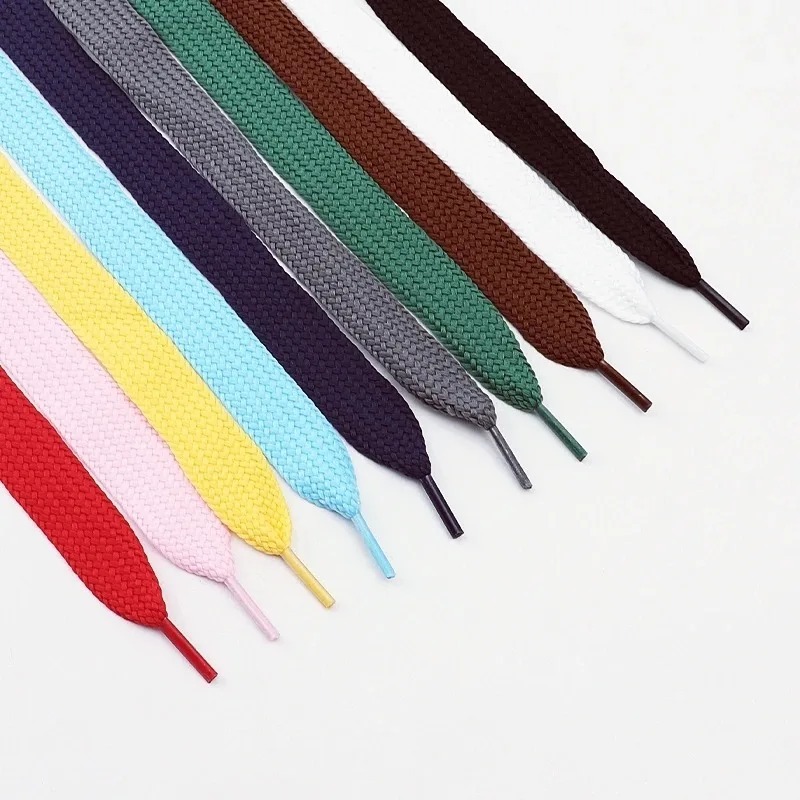 Fashion Colored Flat Shoelaces – обзор и цена Lace Replacement Flat